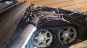 Как снять ремень генератора пошагово Peugeot 307. Часть 2