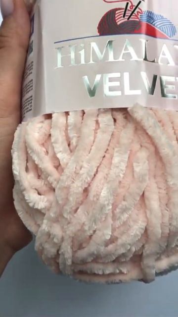 Подробный обзор плюшевой пряжи Himalaya Velvet №90053 Абрикос