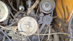 переделка ремней и навесного оборудования на Паз 3206