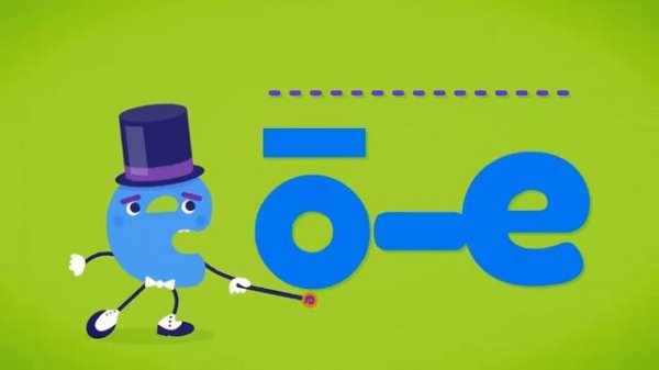 O_E _ Silent E _ Magic-E Man _ Phonics Garden