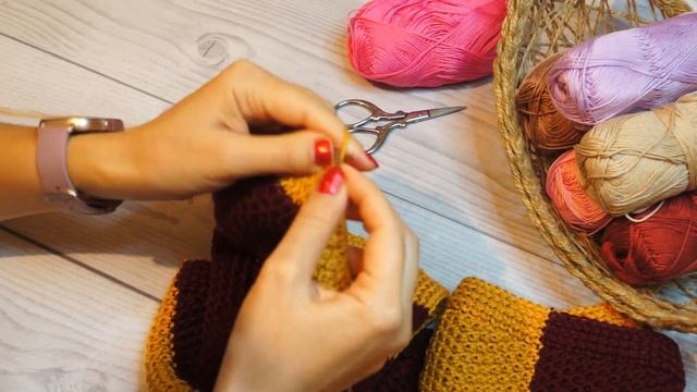 Узор шарфа спицами.  Вяжем шарф. Узор для шарфа спицами.