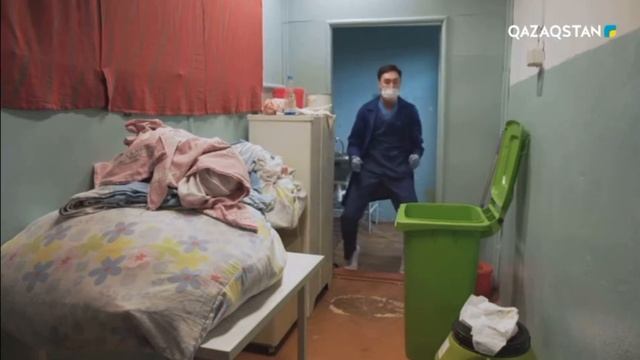 “Инелік” телесериалы. Санитар қызметкері ролінде