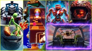 8 Монстров, выполняющих задание - Вращающееся колесо