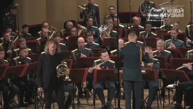Фрагмент концерта к 100-летию Тимофея Докшицера! Аркадий Шилклопер и ЦВО МО Российской Федерации