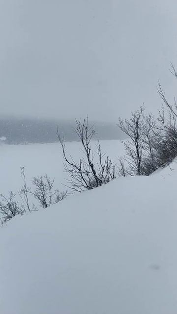 Снег в Уфе. Висячий камень 04.02.21