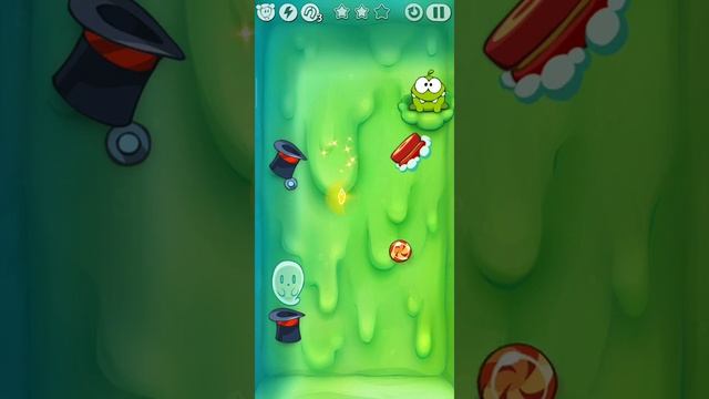Третий сезон, вторая серия Cut the Rope ( коробка с призраками) смотреть онлайн