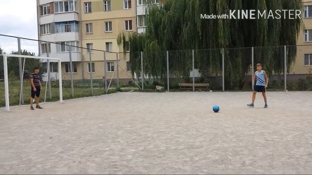 Футбольний челендж с моим другом! смотреть онлайн