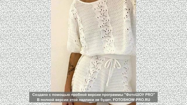 ЛЕТНИЕ ВЯЗАНЫЕ КОСТЮМЫ смотреть онлайн