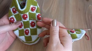 Вязаные следочки на 2х спицах 🌺