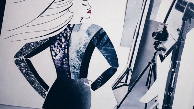 Работы учениц курса "Fashion иллюстрация" смотреть онлайн