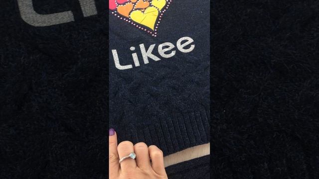 Вязаный комплект для девочки, черного цвета смотреть онлайн