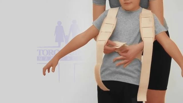 Корсет для коррекции осанки детский