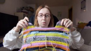 ВЯЖЕМ ЖИЛЕТКУ КРЮЧКОМ из остатков пряжи / мк для начин?