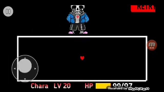 Мой бой с killer sans Hard mod! смотреть онлайн