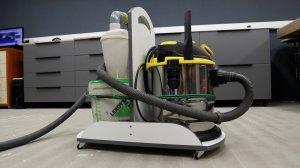 ✔️Колесница для пылесоса с циклоном.