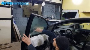 тонировка стёкол тонировка авто тонировка передних  стёкол что тебя ждёт  Honda Civic 4D