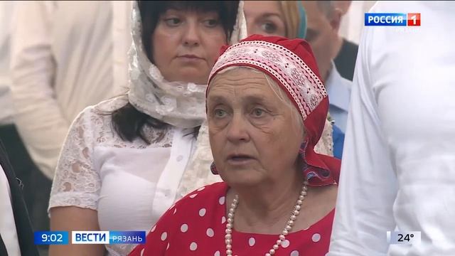 Патриарх Московский и всея Руси Кирилл посетил Рязань. смотреть онлайн