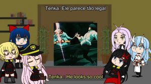 Mato Seihei No Slave React To Yuuki As Yuta Okkutsu  Gacha React