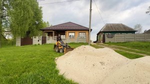 Выравниваем участок своими силами. Перестановка завершена. Что будет дальше? Жизнь простых людей.