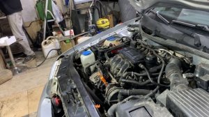 Skoda Octavia Tour 1.6BFQ Быстрая замена ГРМ