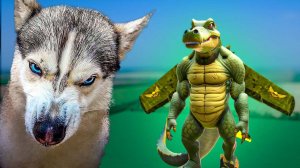 ФИНАЛЬНАЯ БИТВА С БОМБАРДИРО КРОКОДИЛО!! Хаски Бандит Говорящая собака