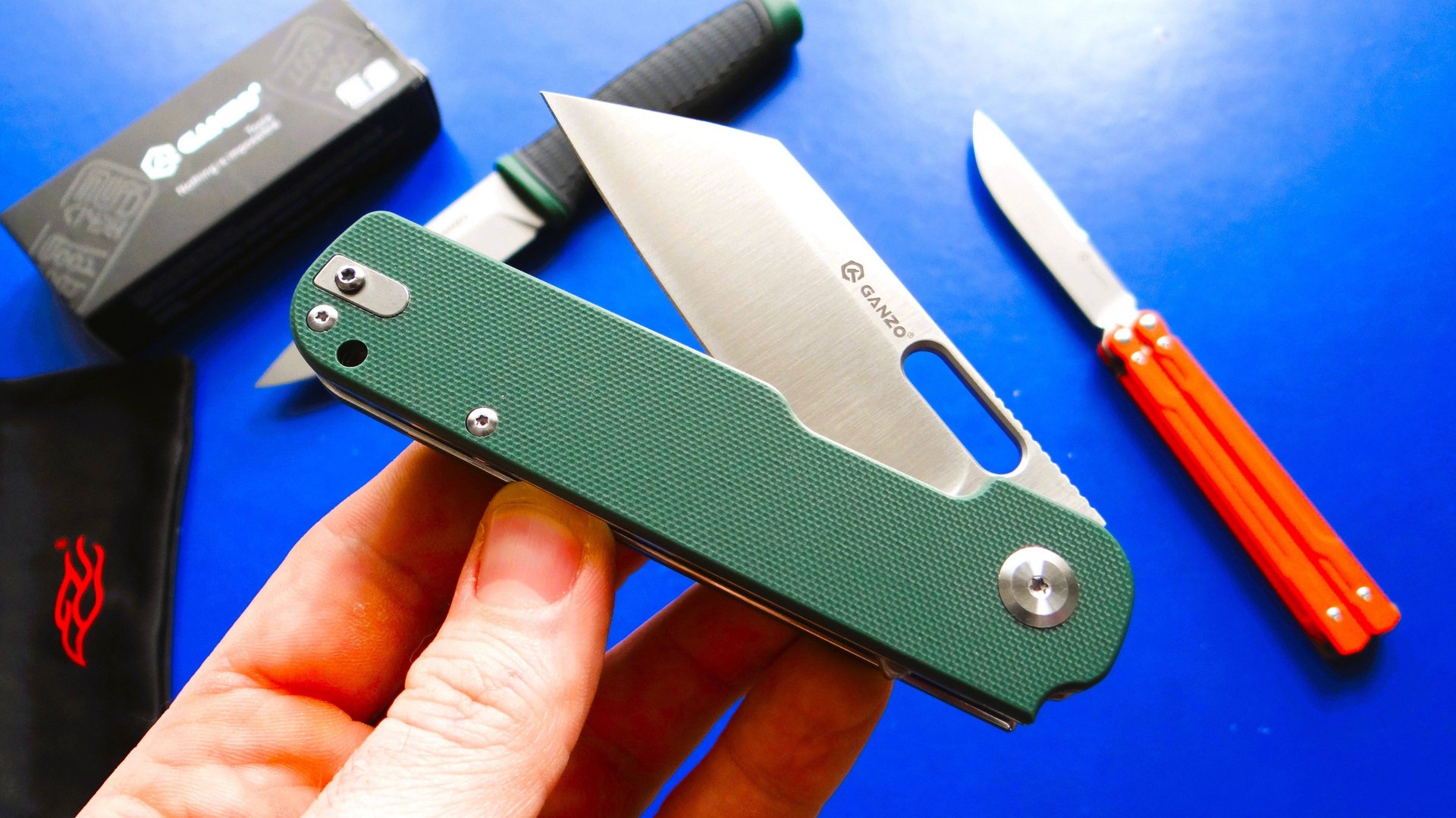 Честный заводской Китай должен быть таким! Новинка складной нож Ganzo G770-GR #edcknife #knifeclub смотреть онлайн