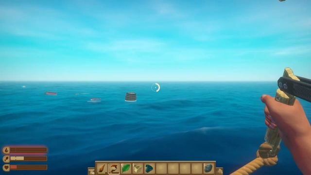 НАЧАЛО ВЫЖИВАНИЯ НА ХАРДЕ В RAFT Feat. Quantum смотреть онлайн