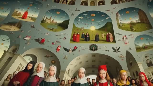 Progressive Psytrance - Infected Mushroom - Hallucinations mix 2024 (AI Graphic Visuals) смотреть онлайн