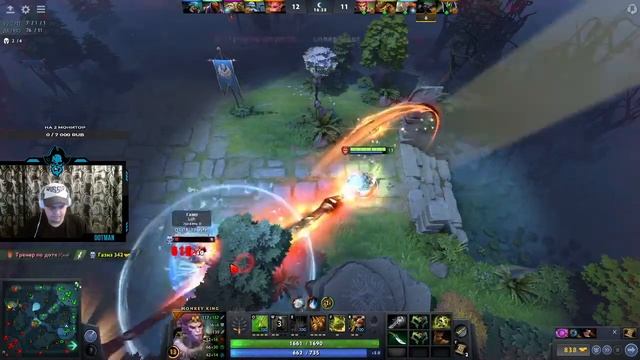 Вся прелесть Доты на 500 ммр/// идем до 4к смотреть онлайн