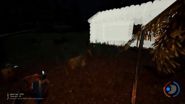 Второй день в The Forest. В программе: защищаем свой СОТ и совершаем набеги на пещеры врага смотреть онлайн