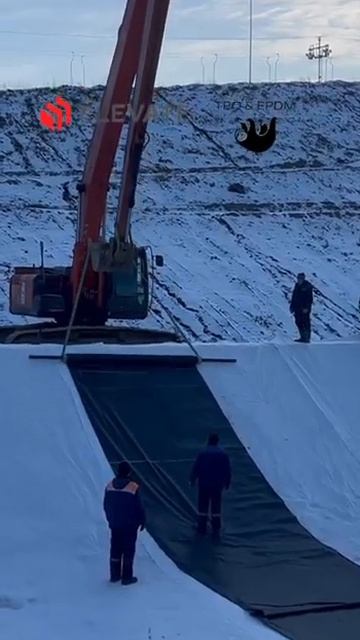 Мембрана ЭПДМ PondGard,  от компании Firestone /ELEVATE.