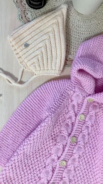 Красивый комплект для малышки, связан на 1-1,5 года 😍 смотреть онлайн