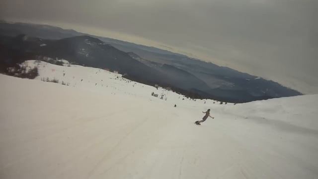 Спуск в платьях Драгобрат