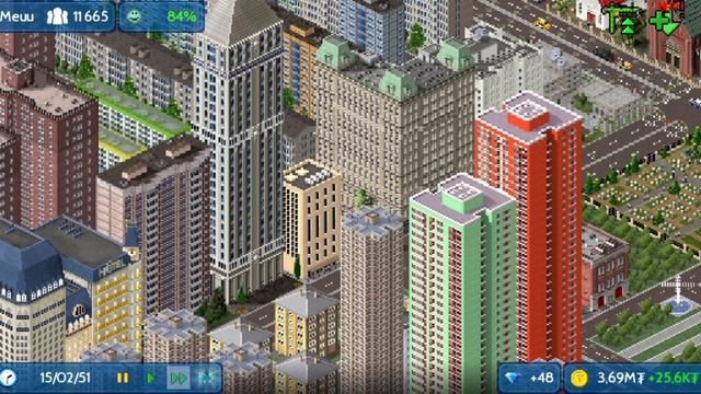 Мой маленький город в TheoTown!(1 часть.).