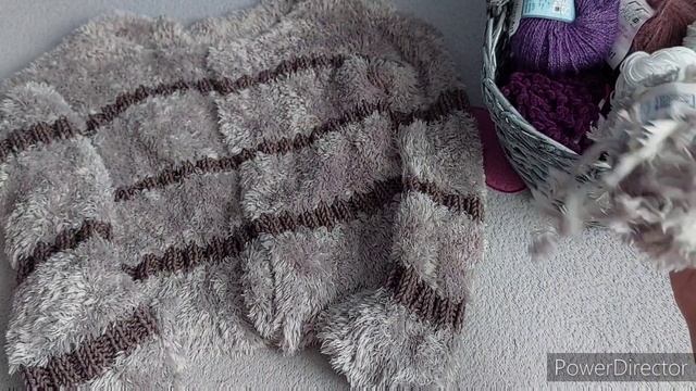 ВЯЗАНЫЙ ЖАКЕТ ИЗ МЕХА смотреть онлайн