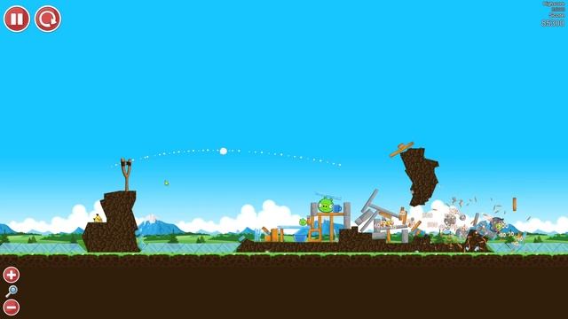 Angry Birds Breakfast (Первая часть) | Уровень 6 • Три звезды смотреть онлайн