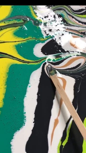 Картины в технике жидкий акрил или Fluid Art
