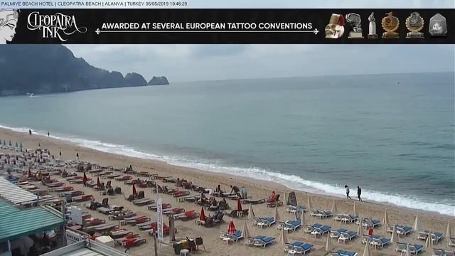 Alanya Turkey, Alanya Türkei, Аланья Турция Palmiye Beach Hotel Live Camera.  PalmiyeBeachhotel.com