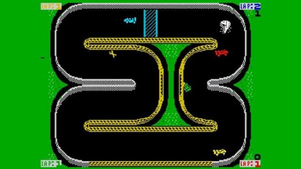 SUPER SPRINT (1987) [ZX Spectrum]