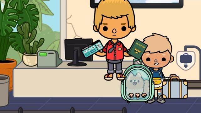 •|~ ПОЕЗДКА В СОЧИИ */🥳🏖️ **pt 1** Самолёт упал?! 😨✈️ Monics Toca // Toca Boca World 🌍