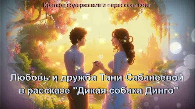 Любовь и дружба Тани Сабанеевой в рассказе "Дикая собака Динго" смотреть онлайн