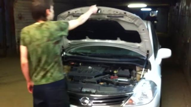 Упор капона NISSAN TIIDA смотреть онлайн