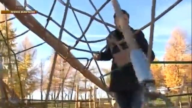 Прямое включение. Новый парк на Караульной горе