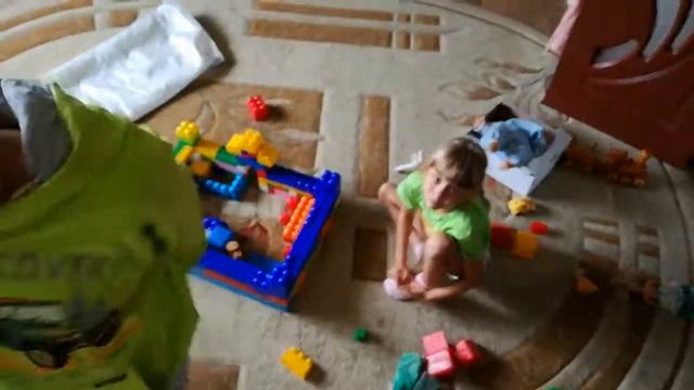 Замок из лего!!!