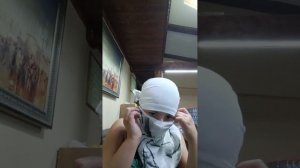 как сделать Балаклаву из футболки