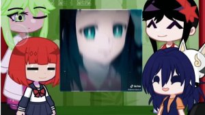 реакция разных аниме друг на друга