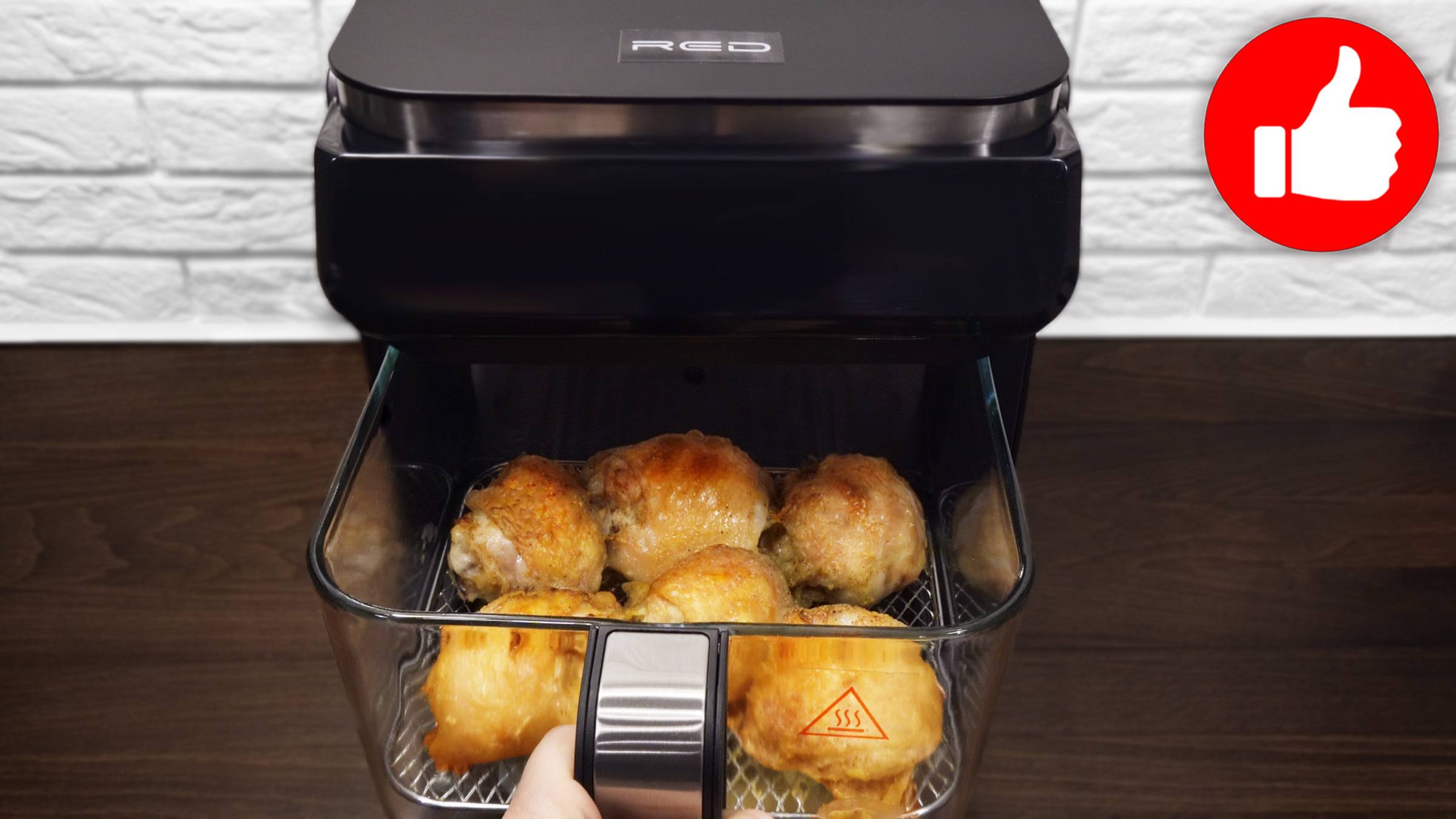 Простой ужин. Блюдо для всей семьи. Куриные бедрышки в аэрогриле просто и очень вкусно! смотреть онлайн