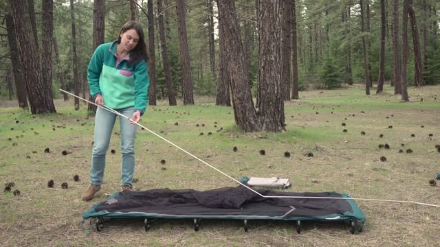 Therm-a-Rest Cot Tent Setup Instructions смотреть онлайн