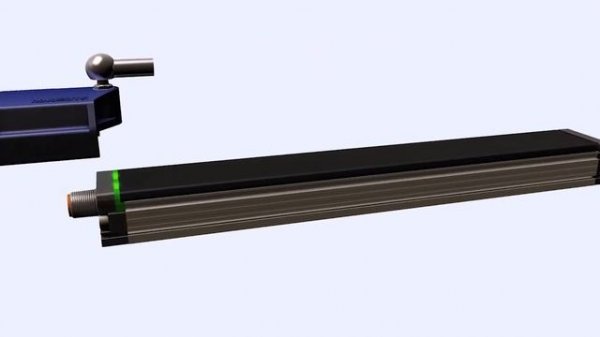 Обзор бесконтактного датчика определения линейного перемещения серии TF1 от Novotechnik