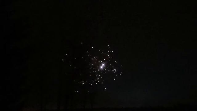 Новогодний салют в санатории Белорусочка, п. Ждановичи Минская обл.